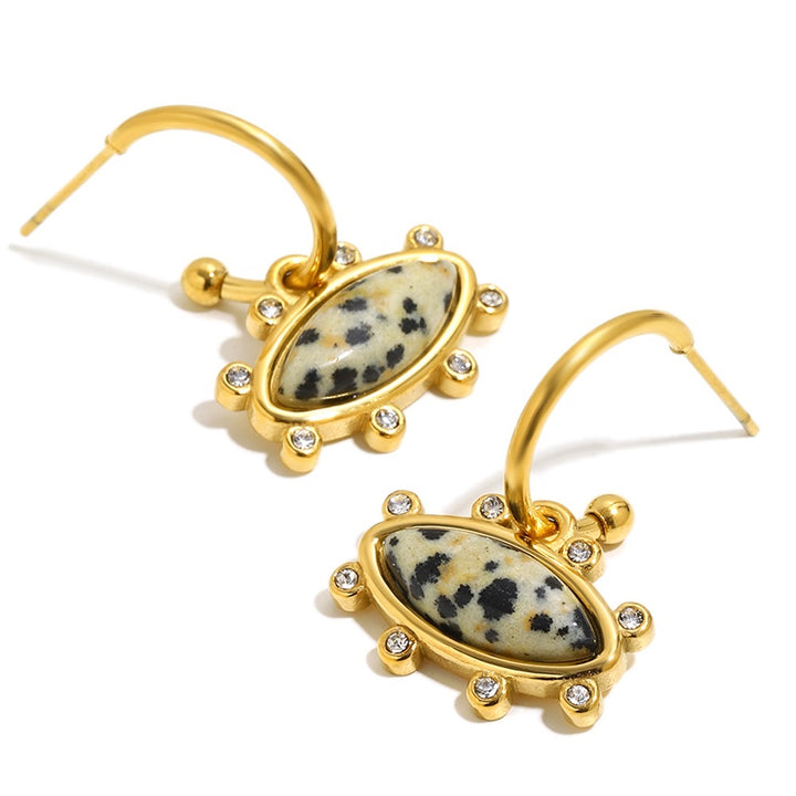 Dalmatian Aluna Earrings