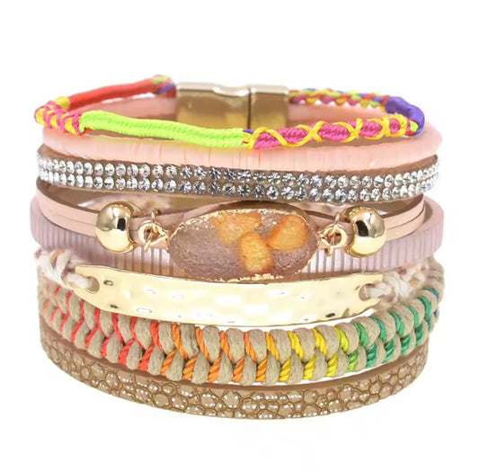 Blush Fiesta Boho Cuff (Pre-Order due end Jan)