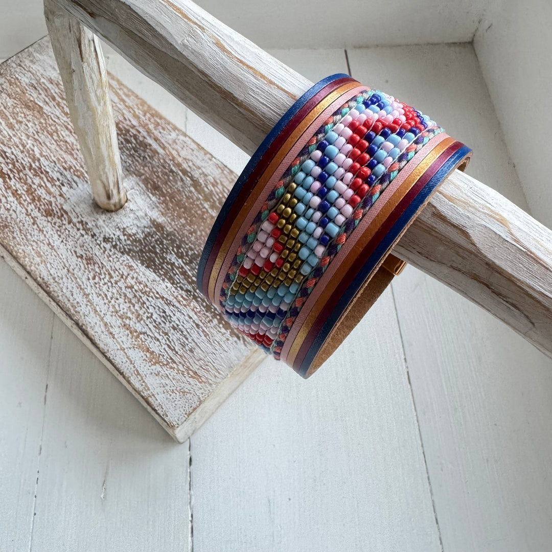 Mila Aztec Cuff Bracelet
