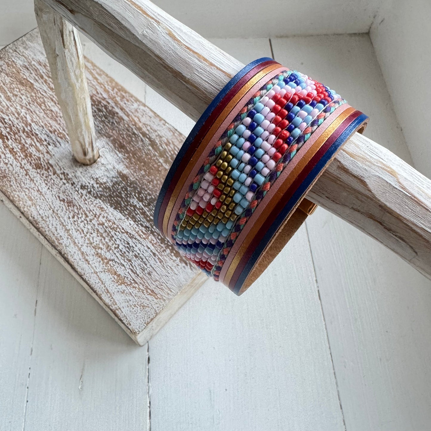 Mila Aztec Cuff Bracelet