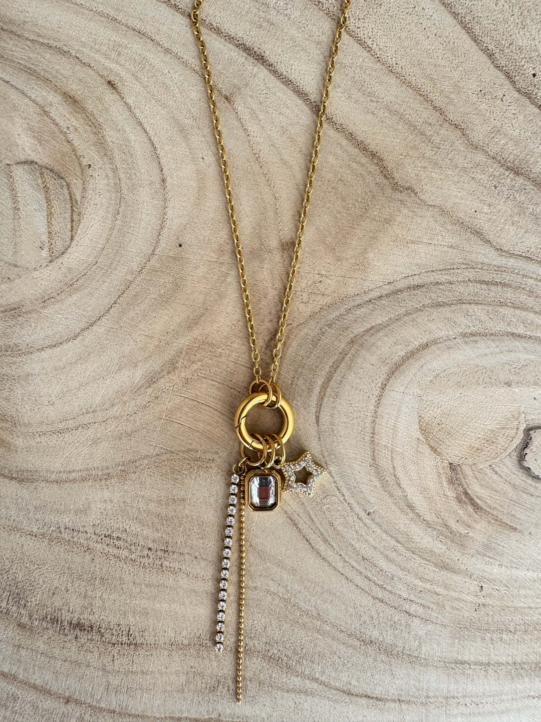 The Twilight Glimmer Gold Plated Waterproof Necklace