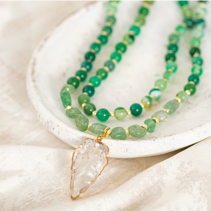 Green Athena Necklace