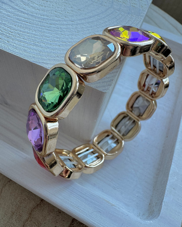 Tropical Square Bling Bracelet