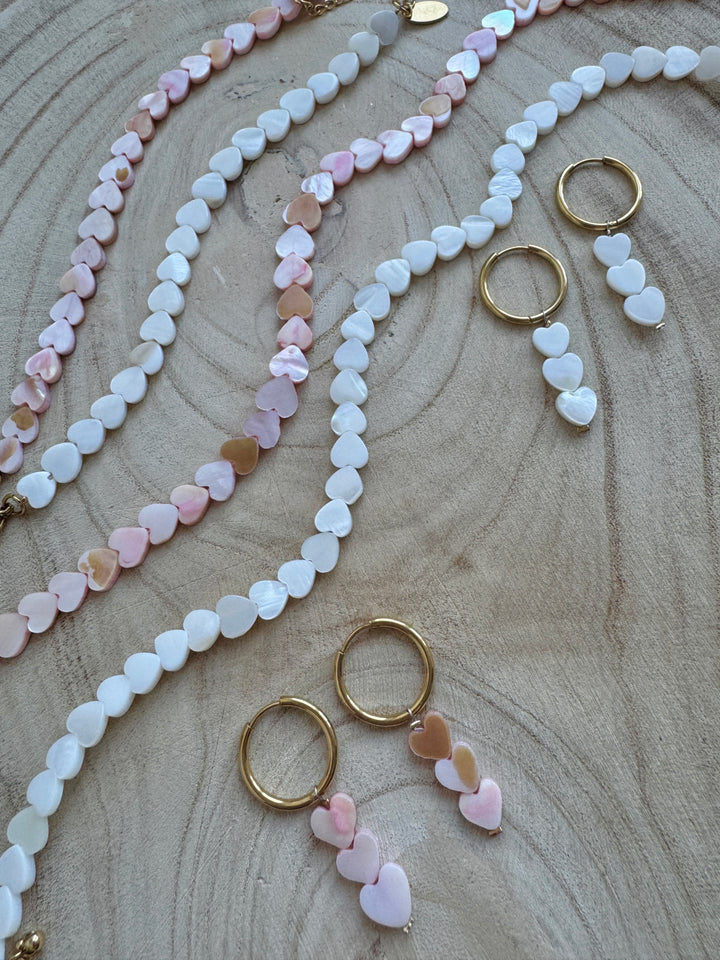 Pink Amora Shell Necklace