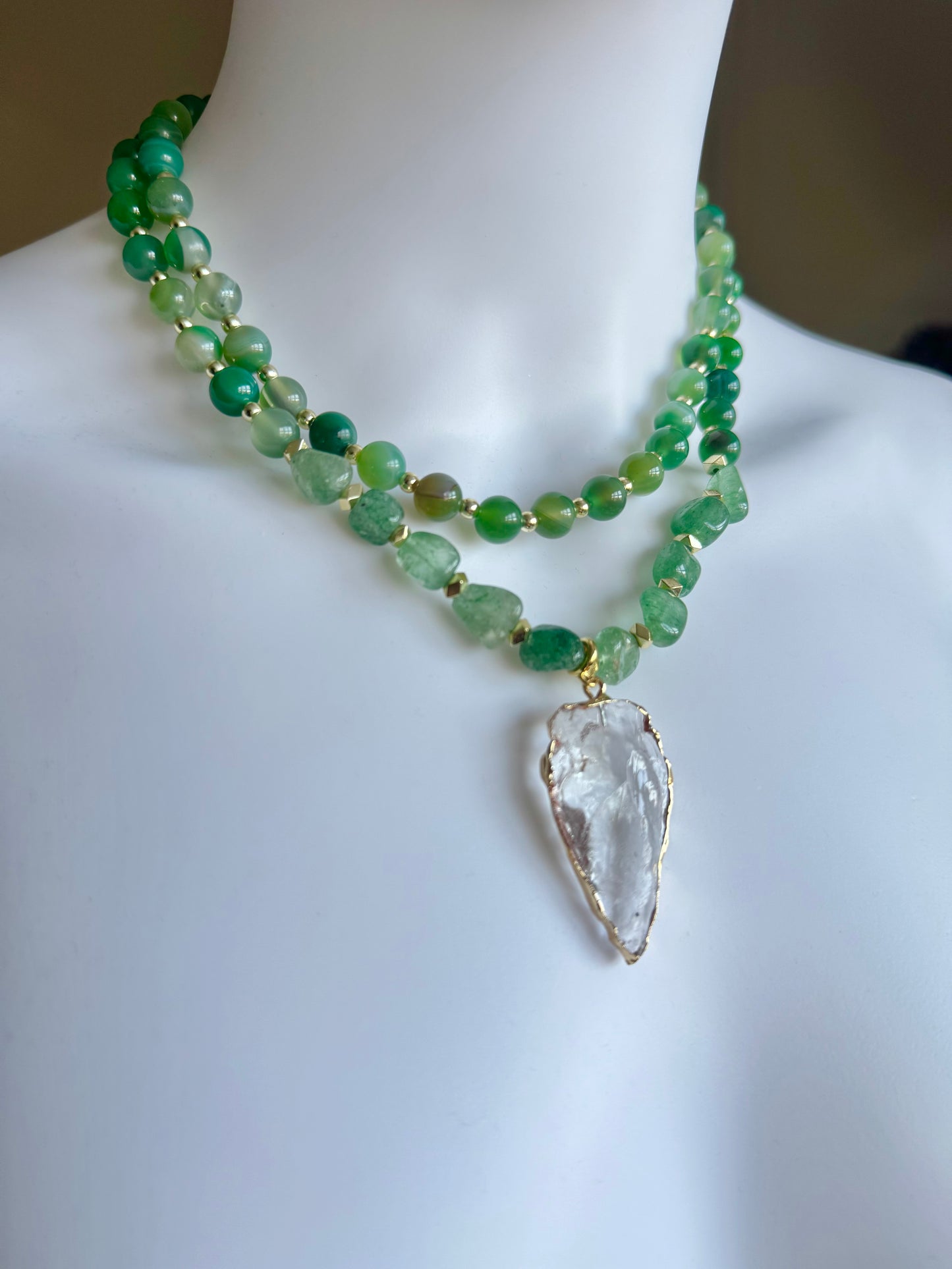 Green Athena Necklace