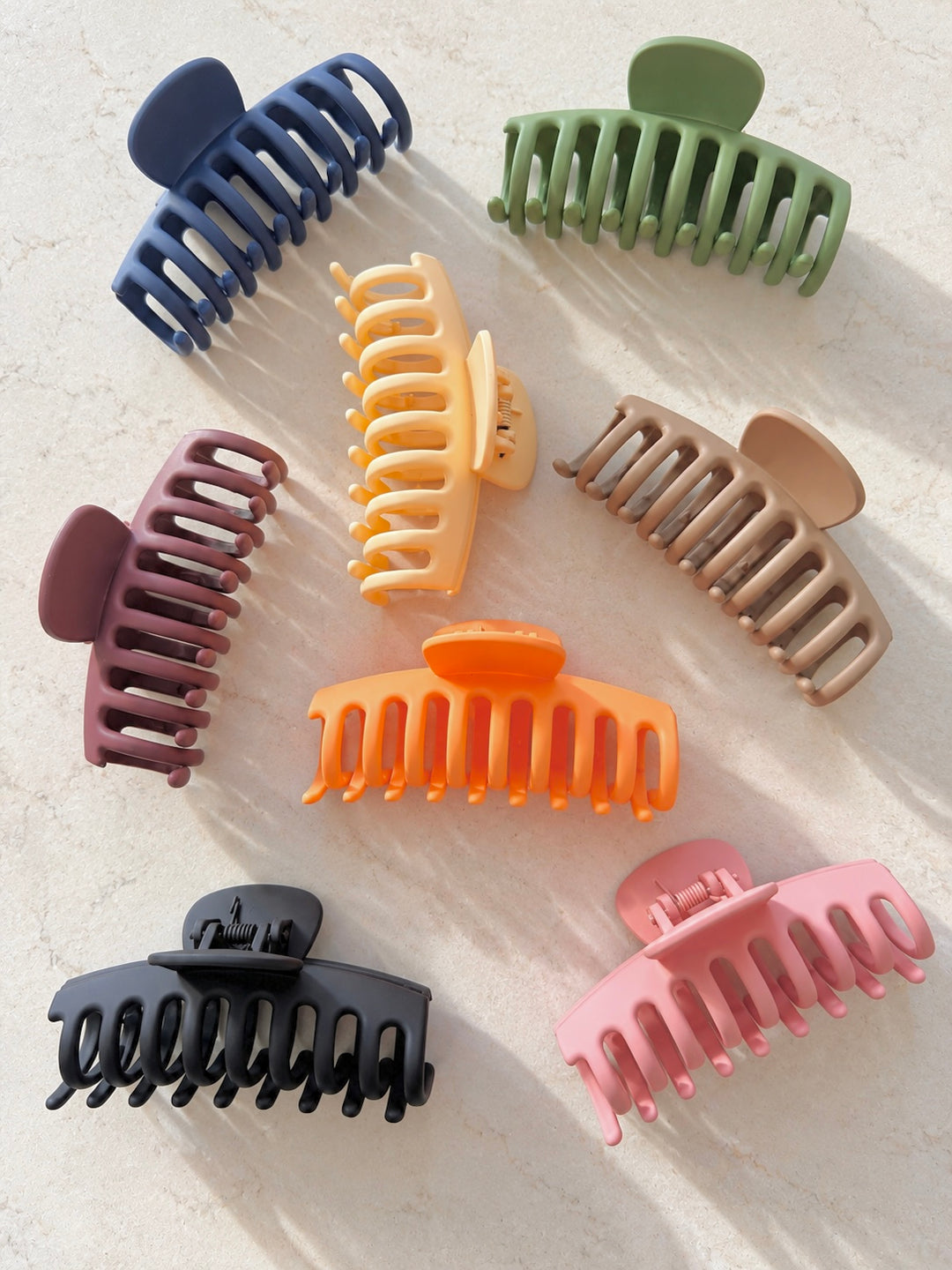 Midi Hair Claw (Mixed Pack of 8)
