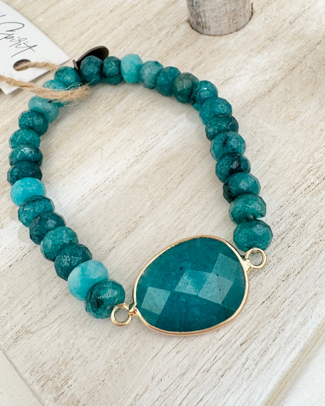 The Teal Spirit Stone Bracelet