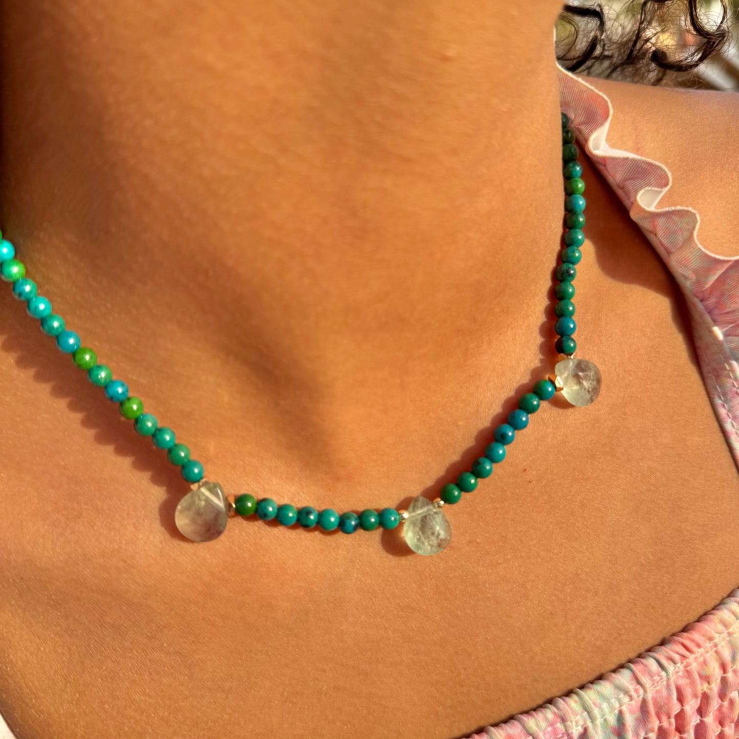 Green Aventurine 'Noa' Necklace