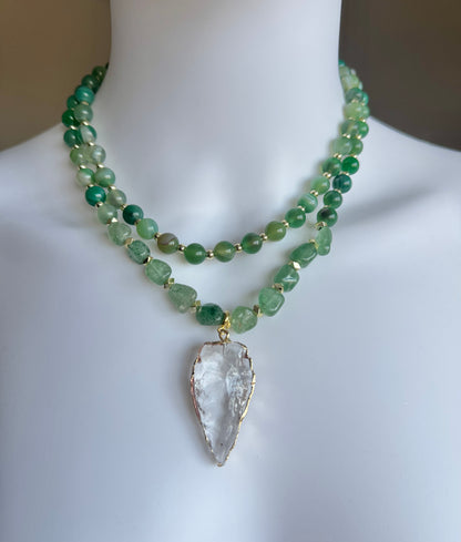 Green Athena Necklace