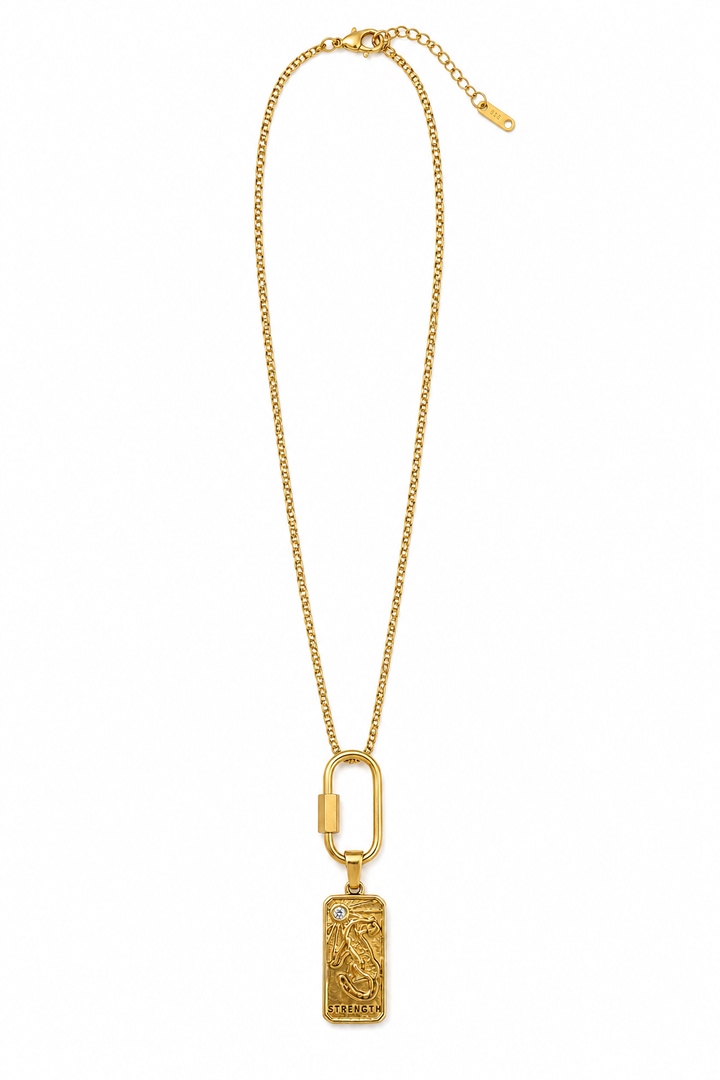 Strength Charm Necklace