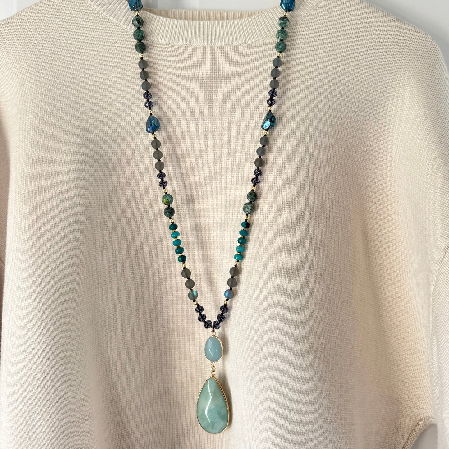 Green Mix Amaris Necklace