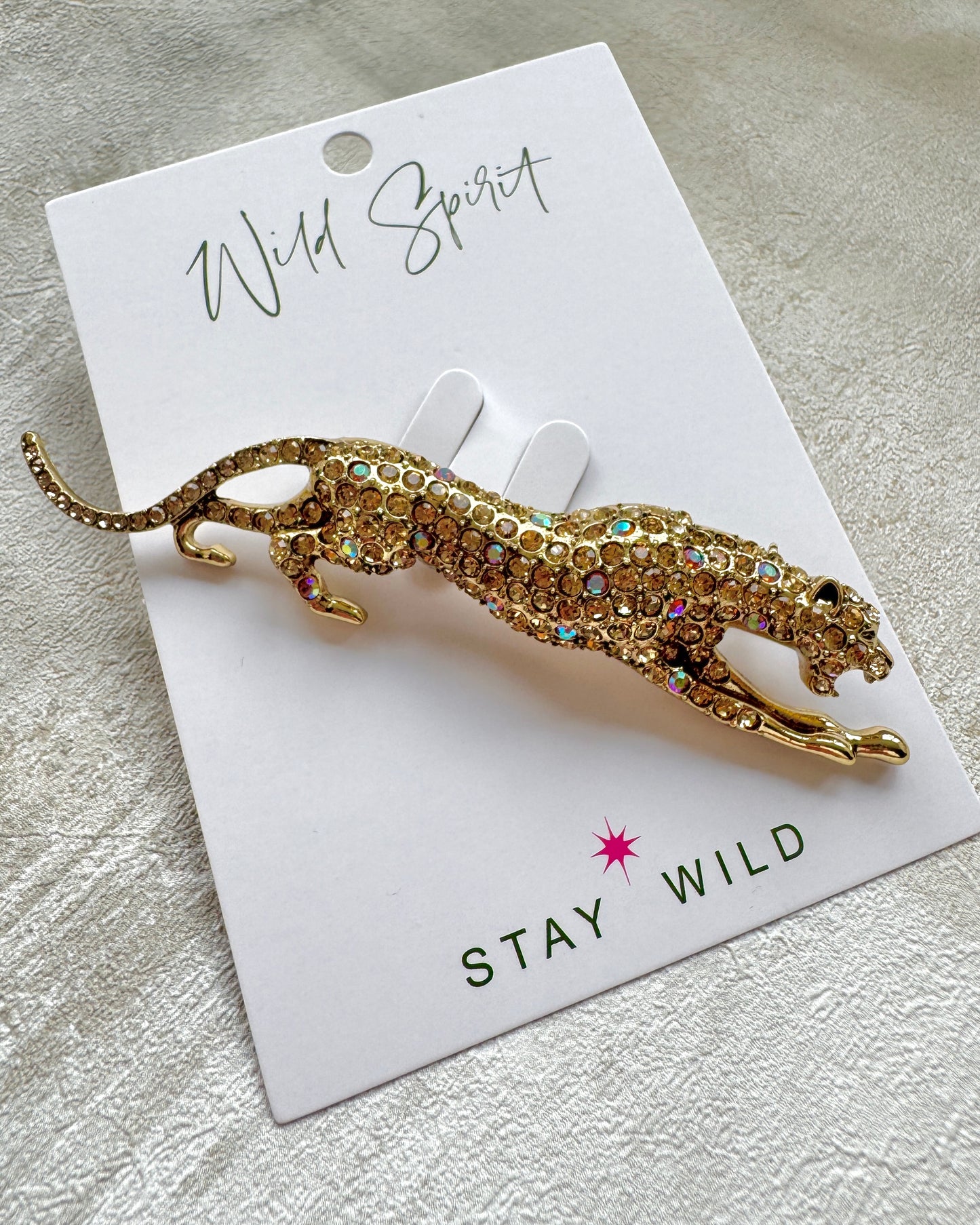 The Gold Jaguar Brooch