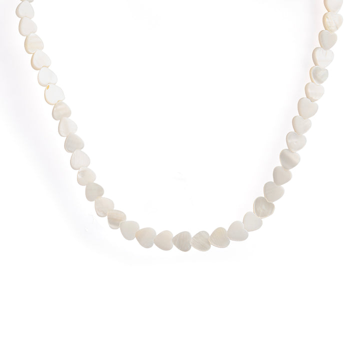 White Amora Shell Necklace