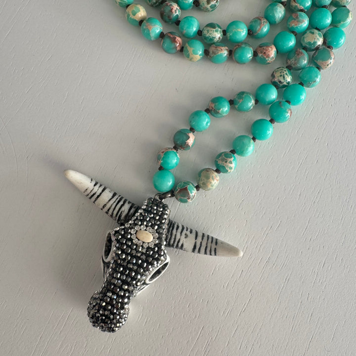 The Jade Green Buffy Necklace