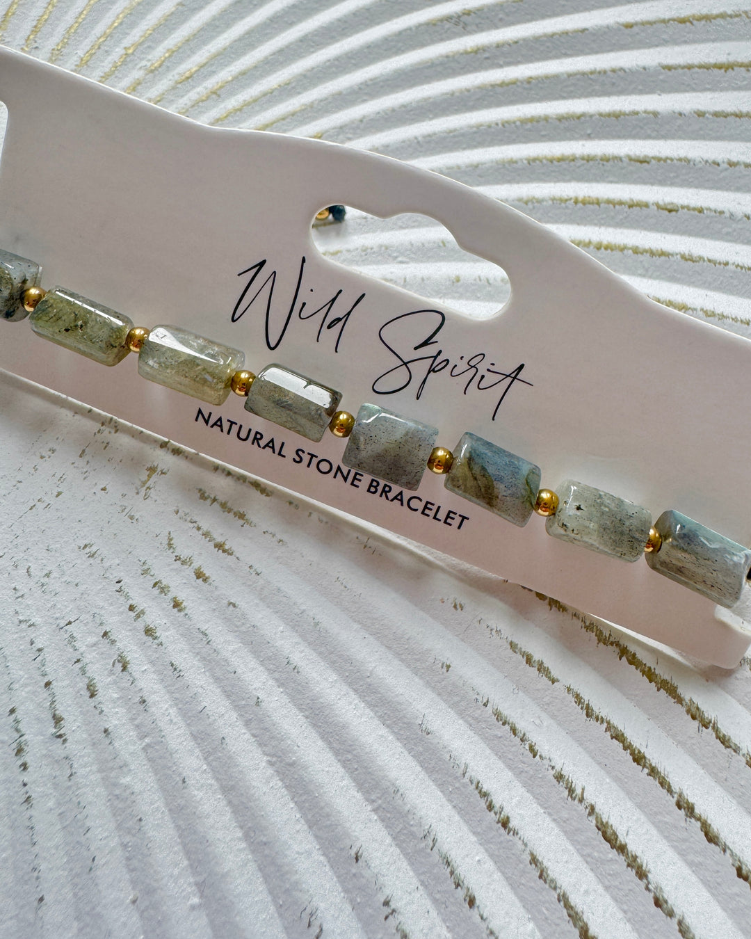 Labradorite Rock Bracelet