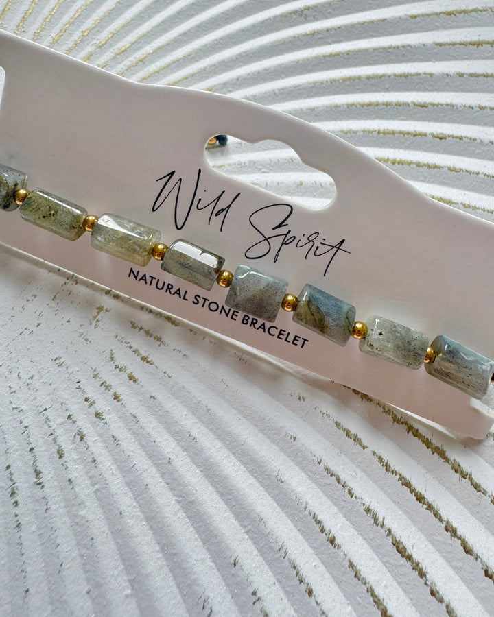 Labradorite Rock Bracelet