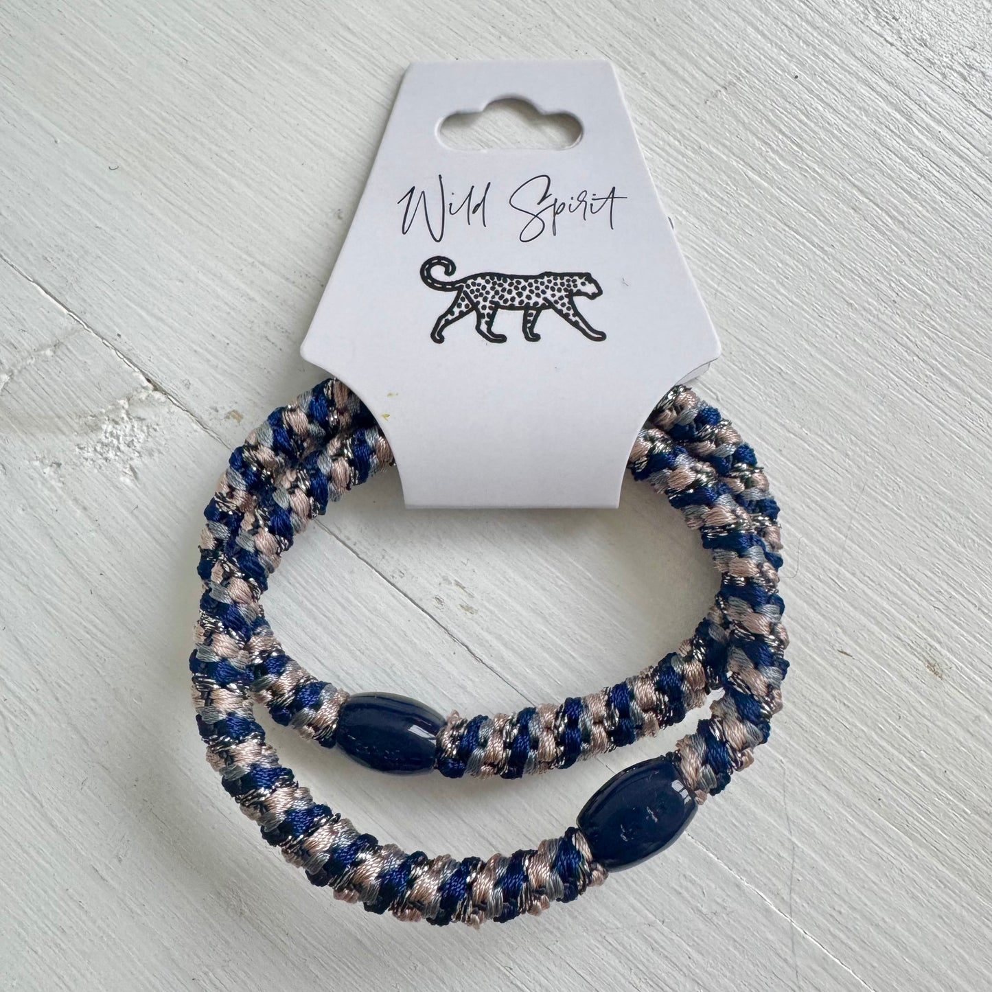 Navy Mix Twisty Bobbles (Pack of 3)