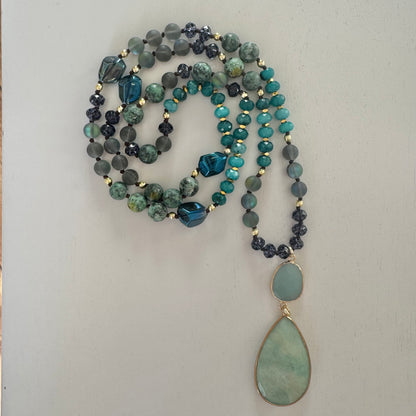 Green Mix Amaris Necklace