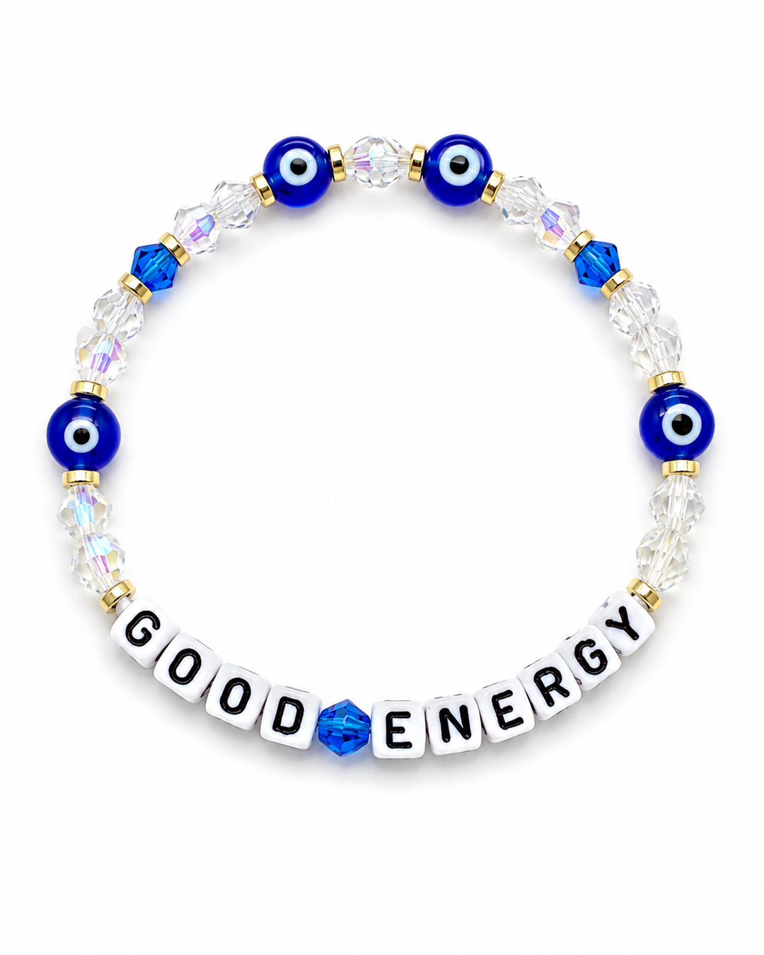 Good Energy Letter Bracelet