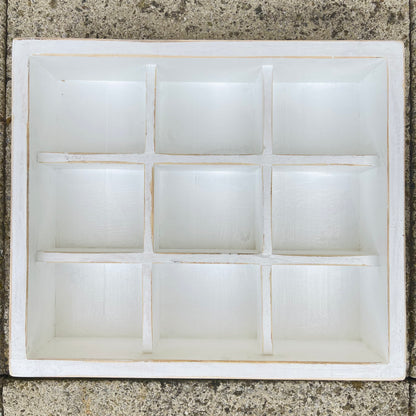 White Wooden Display Tray