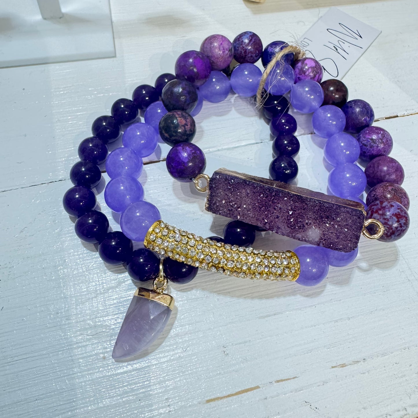 Purple Haven Set of 3 Bracelets