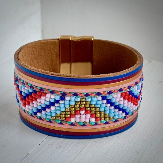 Mila Aztec Cuff Bracelet