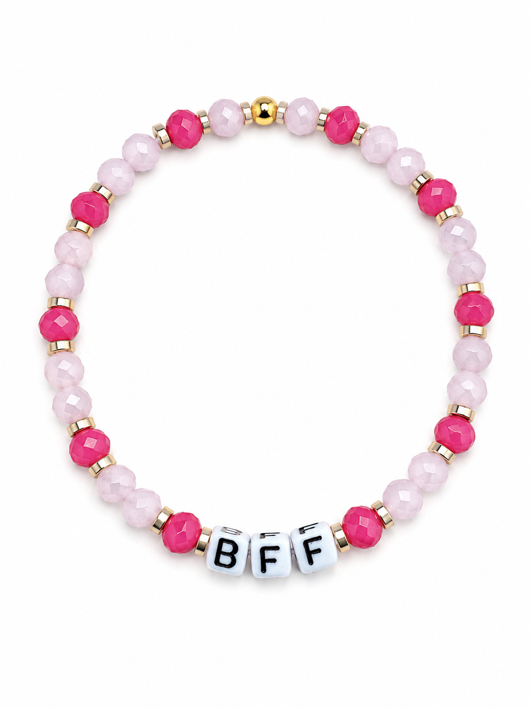 BFF Letter Bracelet