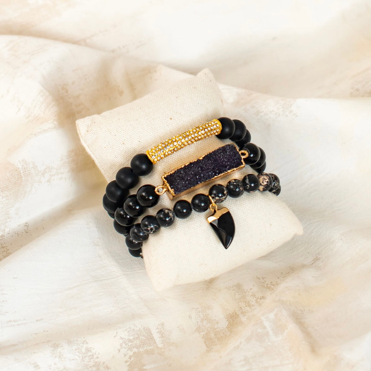 The Black Haven Bracelet Stack