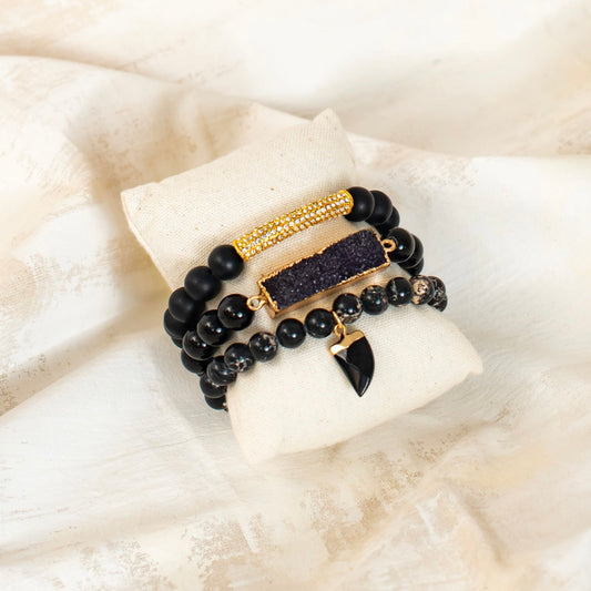The Black Haven Bracelet Stack