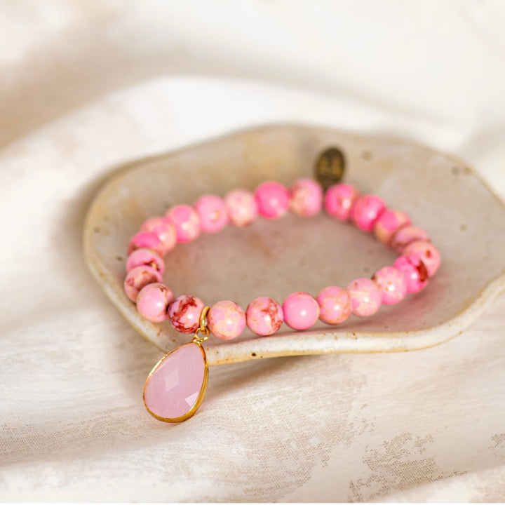 The Pink Spirit Stone Bracelet