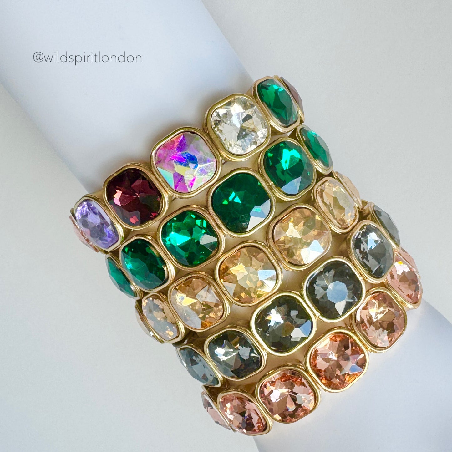 Square Bling Bracelet