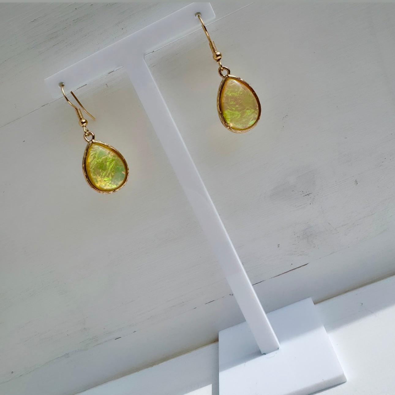 Honey Olive Earrings