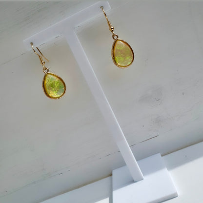 Honey Olive Earrings