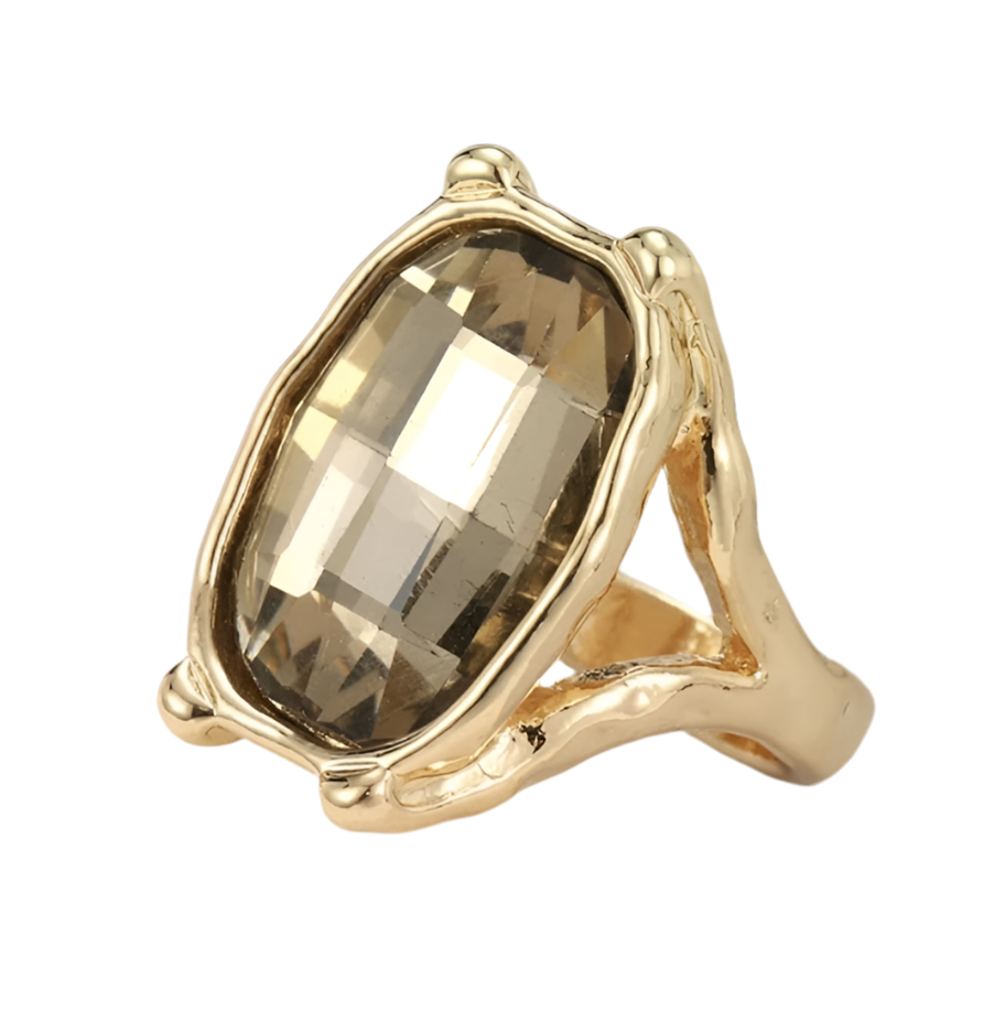 Nani Cocktail Ring - Gold