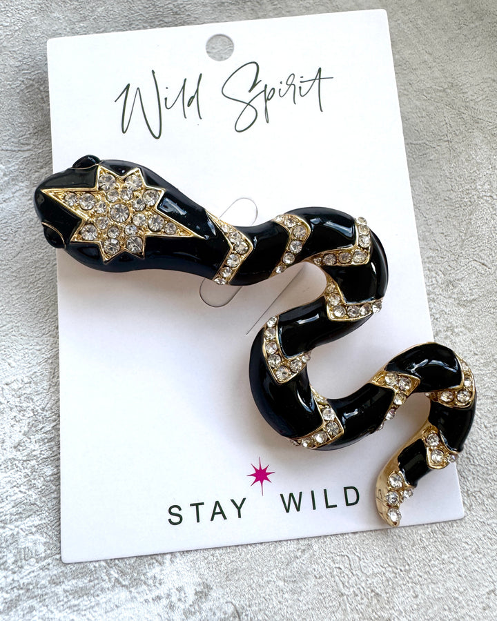 The Celestial Snake Brooch