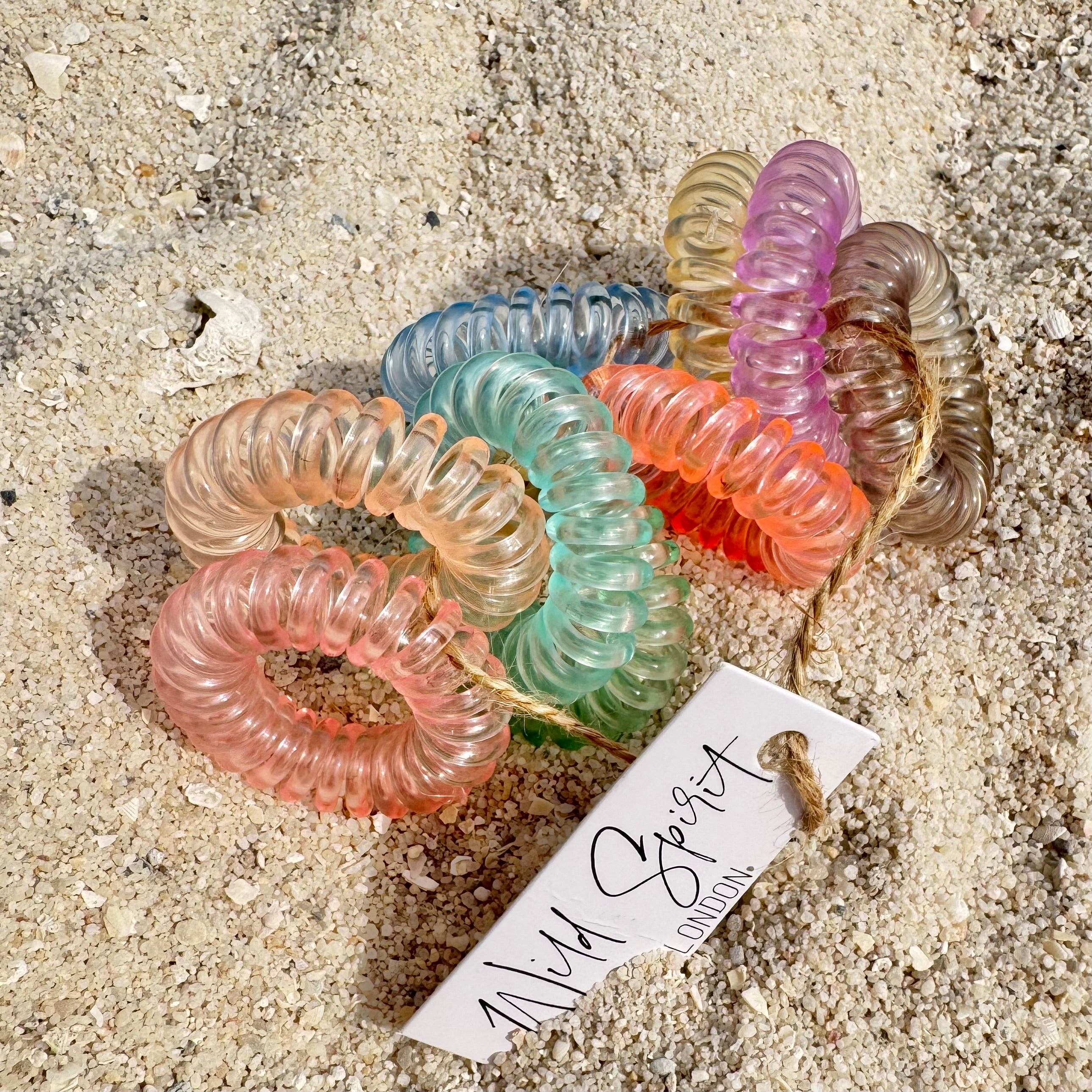 Mini Spiral Hair Bobbles (Brights) – WILD SPIRIT B2B