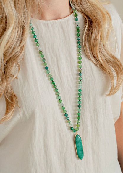 The Green Selena Necklace
