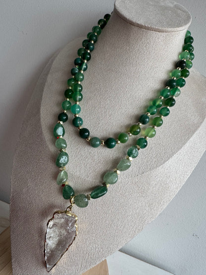 Green Athena Necklace