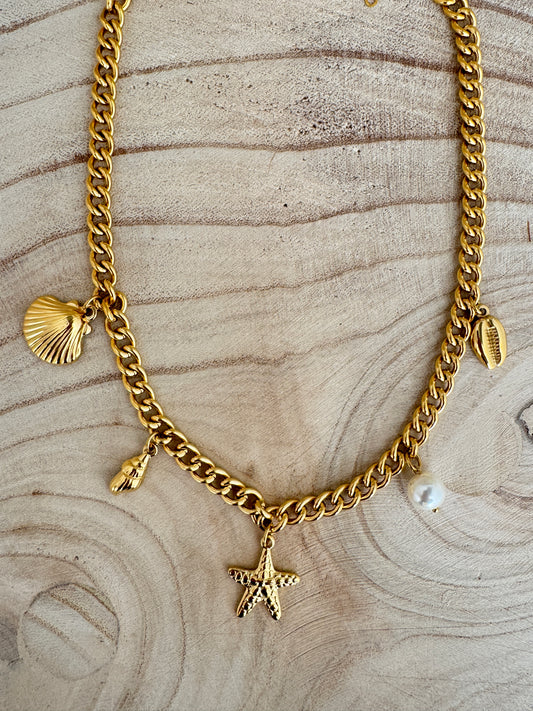 The Glowproof Beachcomber Charm Necklace
