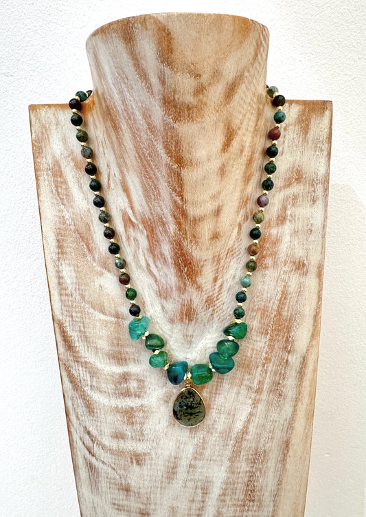 The Emerald Enchantment Necklace