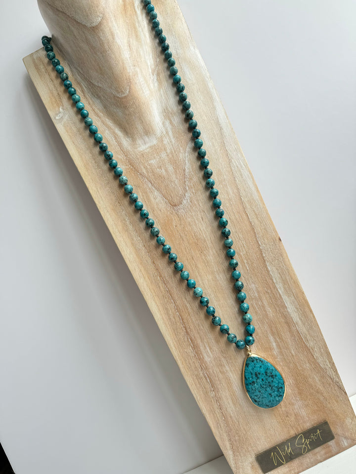 The Teal Arlo Necklace
