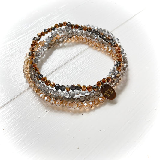 Mimi Bracelet Set - Bronze