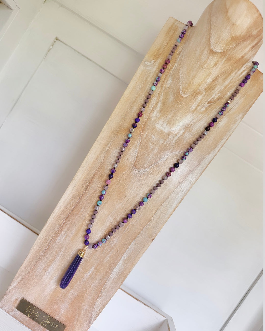 The Violet Sofia Necklace