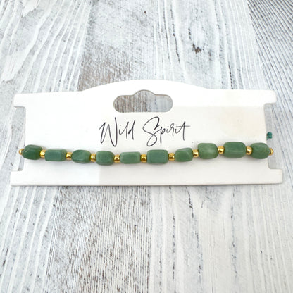 The Green Jade Nomad Bracelet