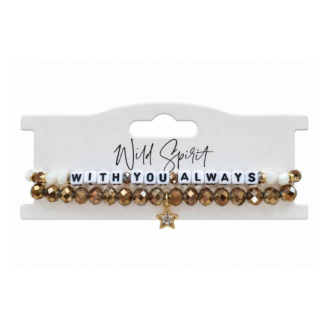 a bracelet in a package