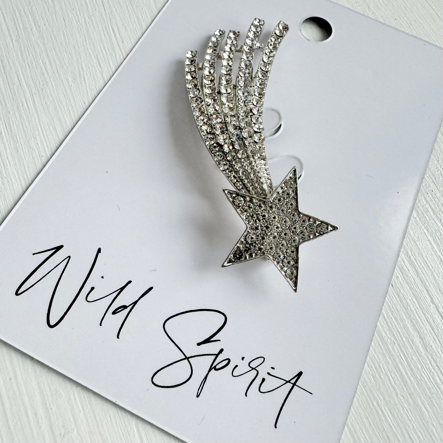 Shooting Star Brooch