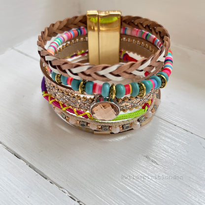 Bronze Paloma Boho Cuff Bracelet