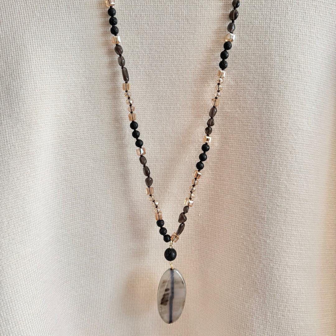 The Brown Coco Necklace