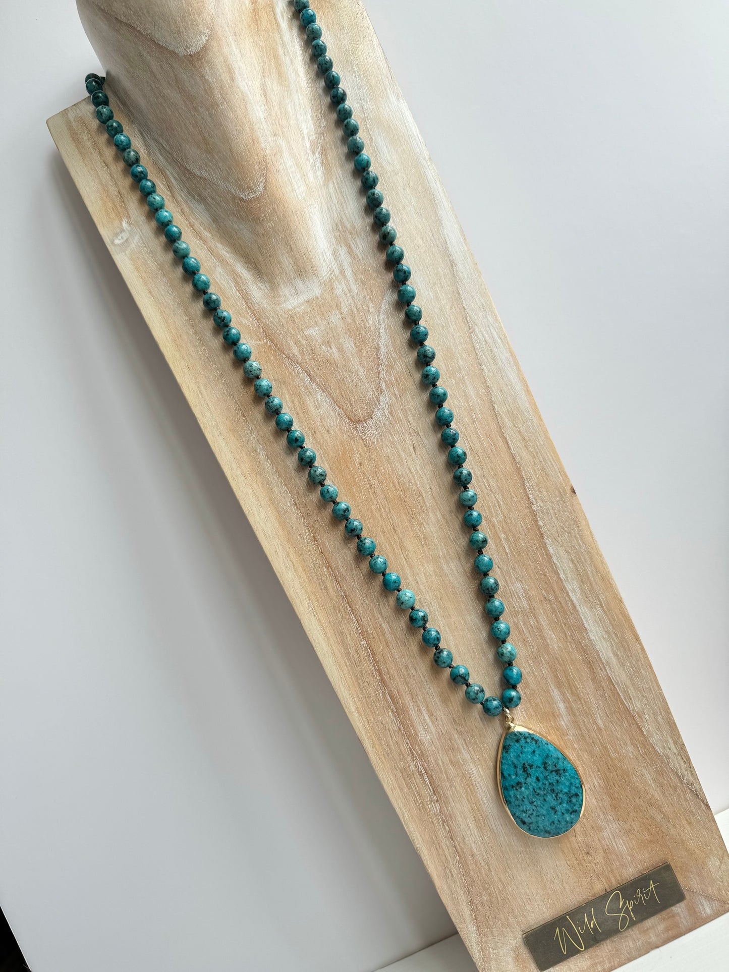 Teal Arlo Necklace