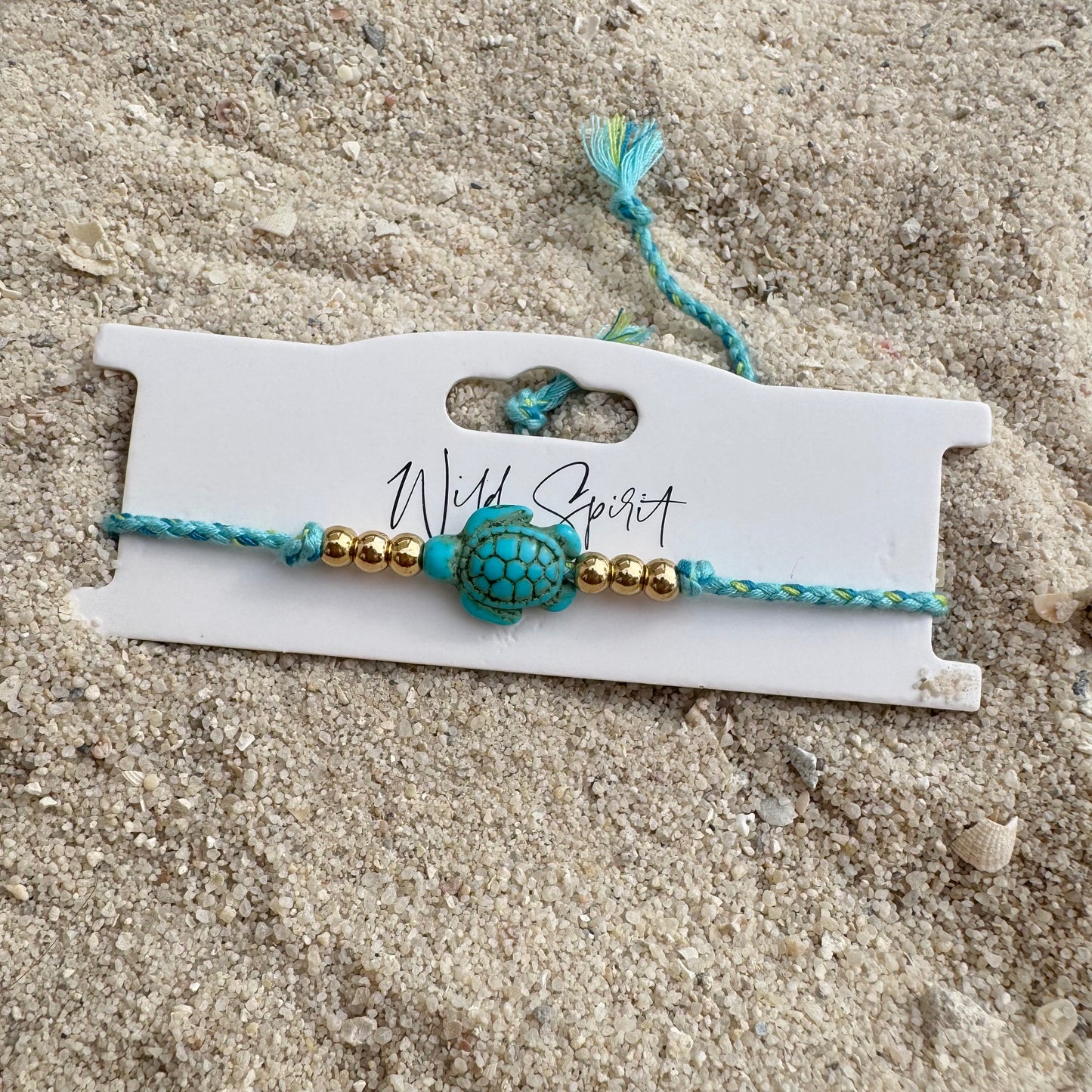 Blue Turtle Anklet/Bracelet